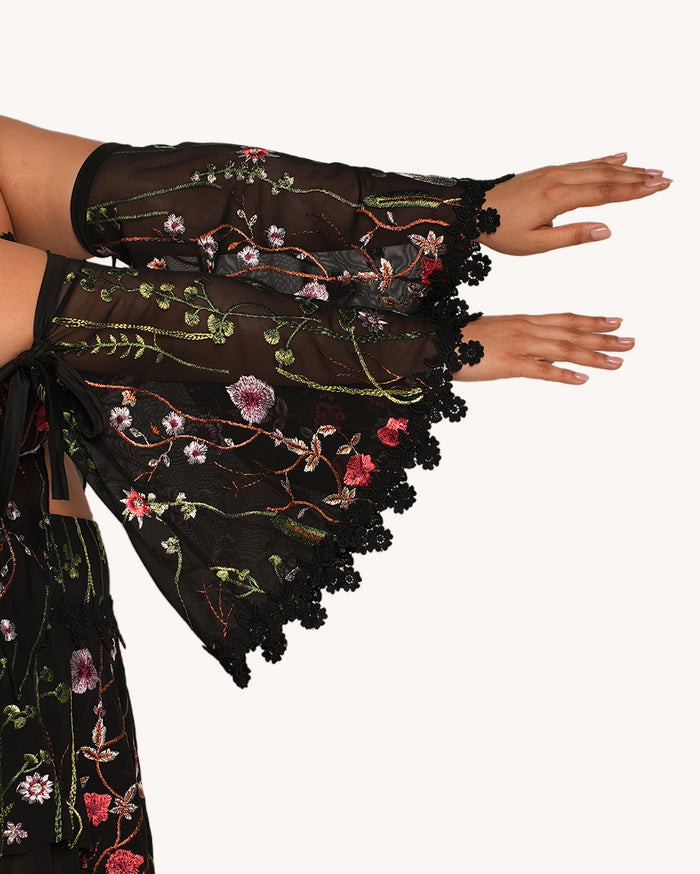 Lace Flowerfields Stretch Sleeves