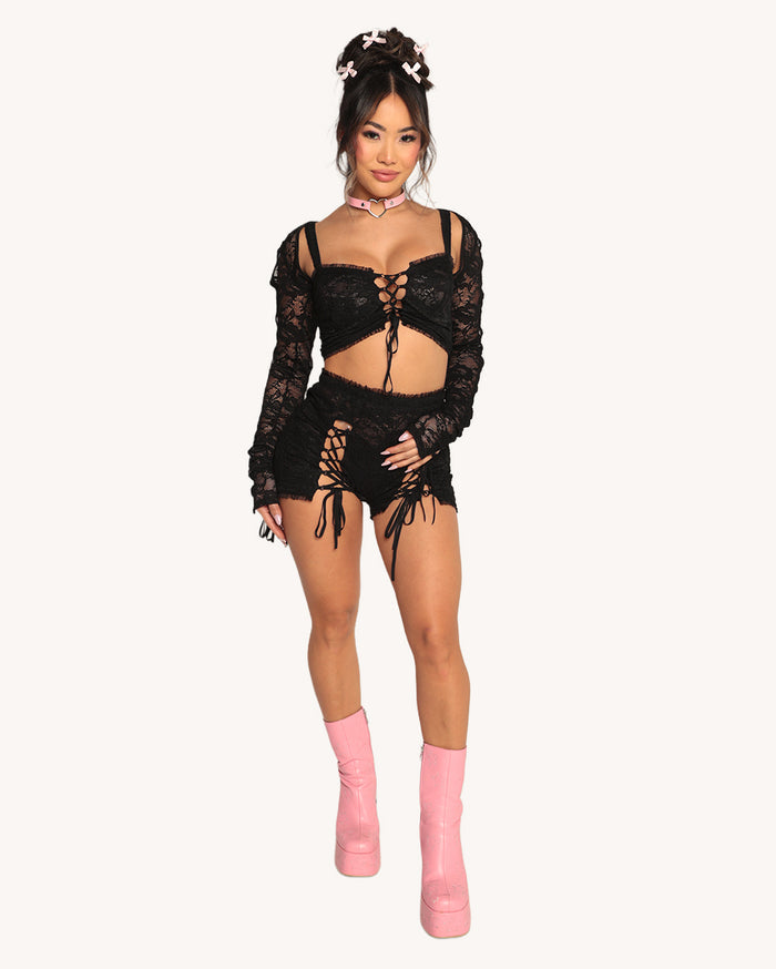 Lace Me Up Shorts