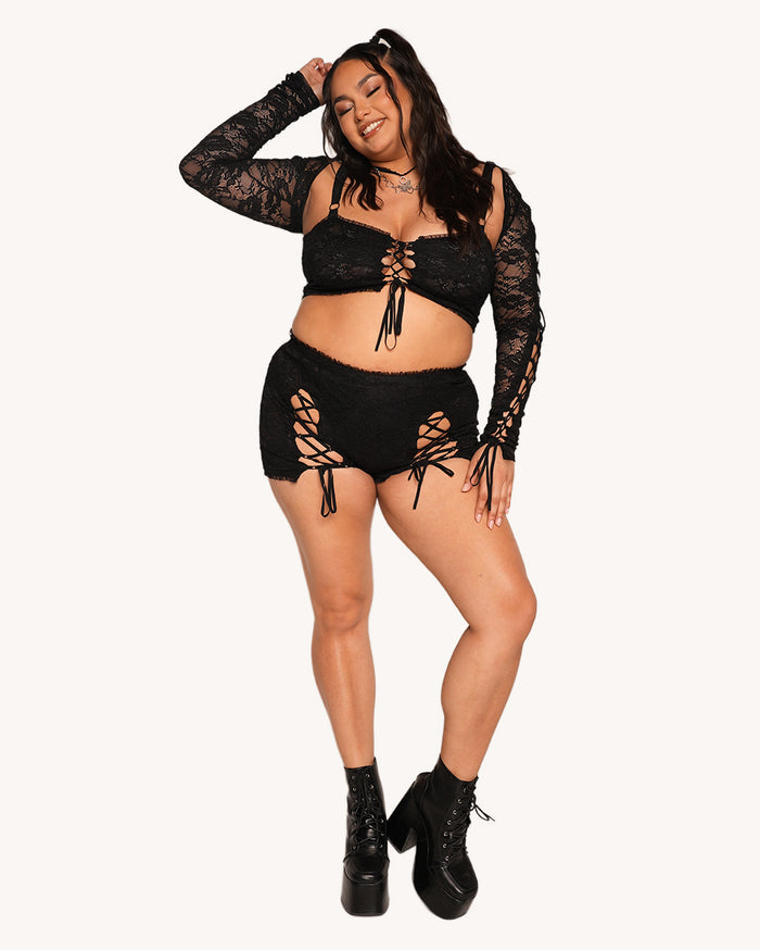 Lace Me Up Shorts