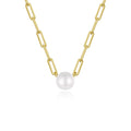 Lafonn Classic Mother Of Pearl Necklace N0301PLG20