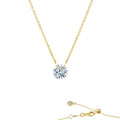 Lafonn Lassaire In Motion Round Diamond Necklace N0090CLG18