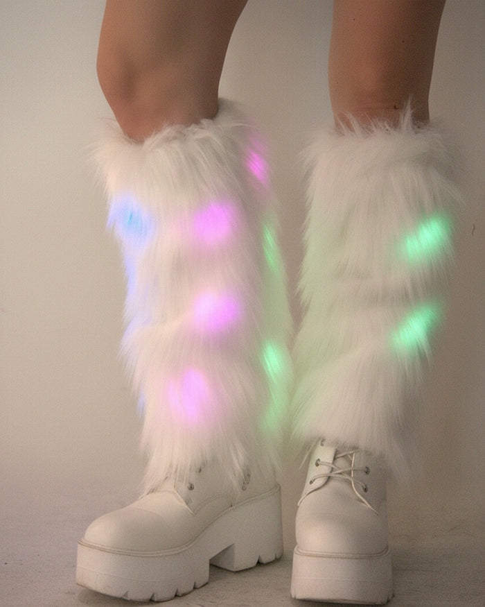 LED Queen Leg Warmer Fluffies