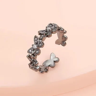 Lindsey Adjustable Butterfly Ring | Final Sale