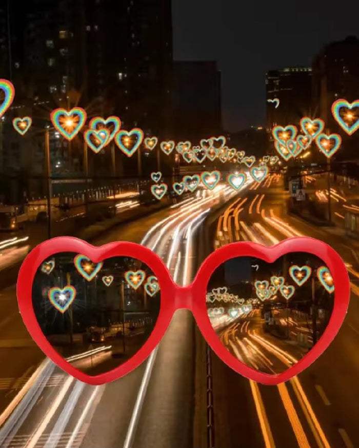 Lovesick Diffraction Glasses