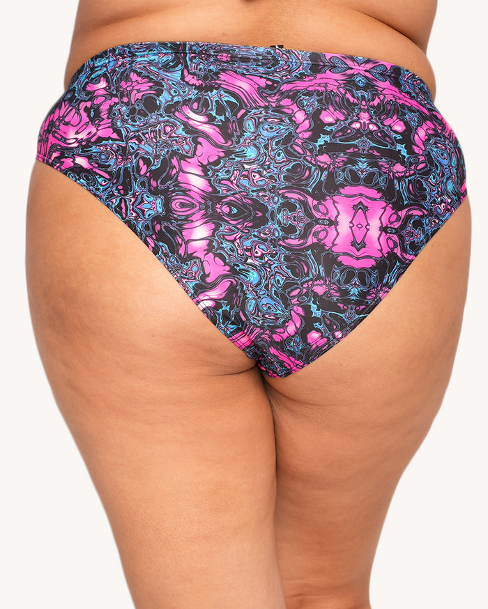 Lucid Lava Hi-Cut Booty Shorts