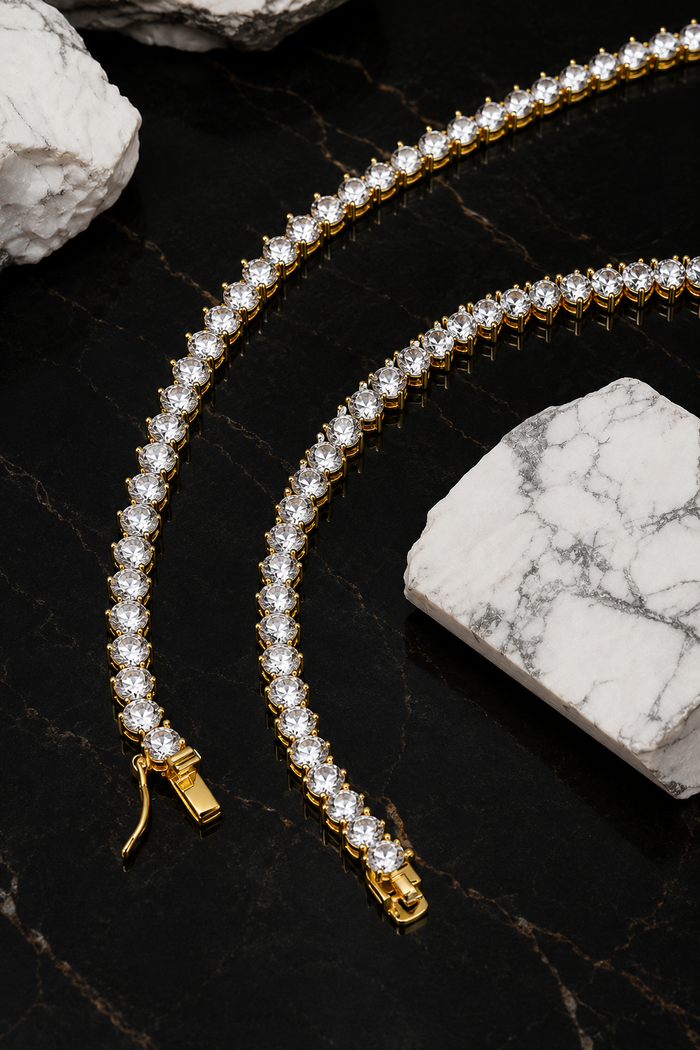 Luxe Tennis Necklace