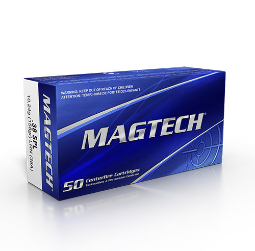 Magtech Ammunition 38 Special 158 Grain Lead Round Nose Box of 50