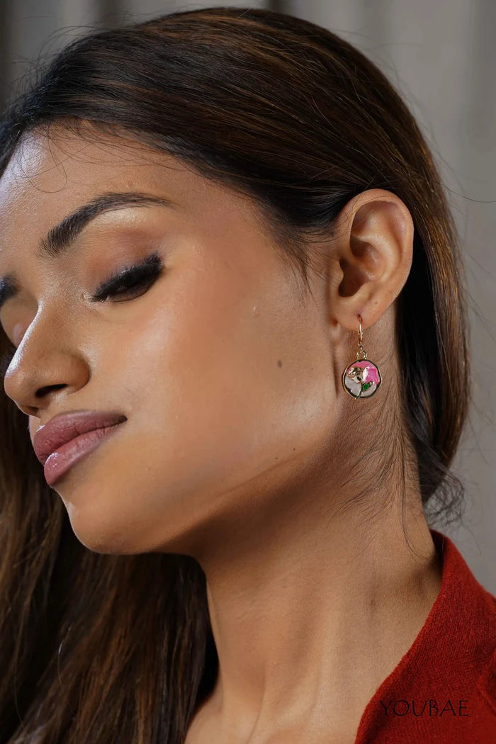 Manishee Flower Drop Earrings