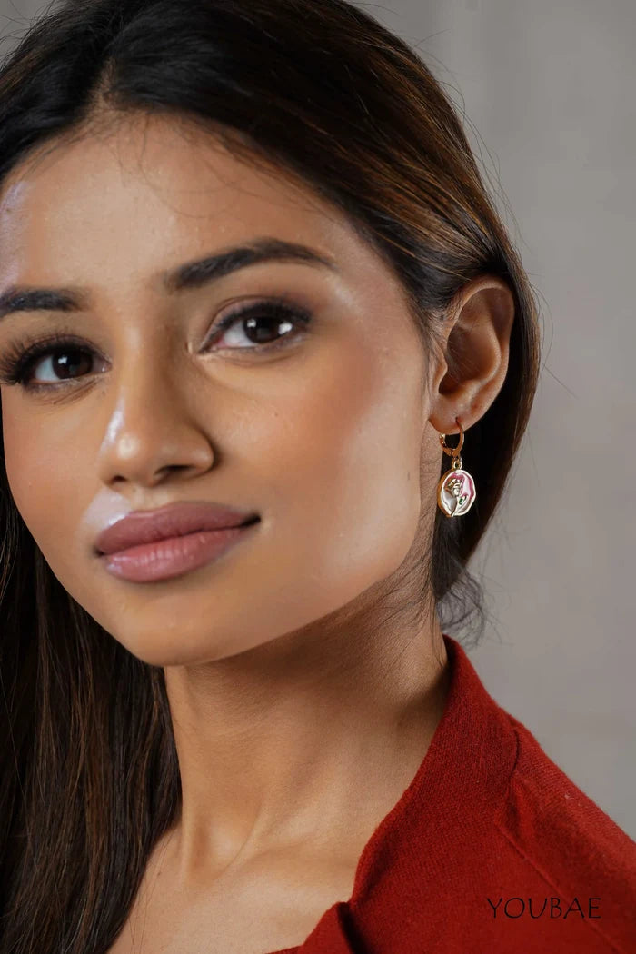 Manishee Flower Drop Earrings
