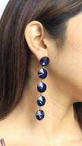 Marfa Swarovski Look Alike Drop Earrings