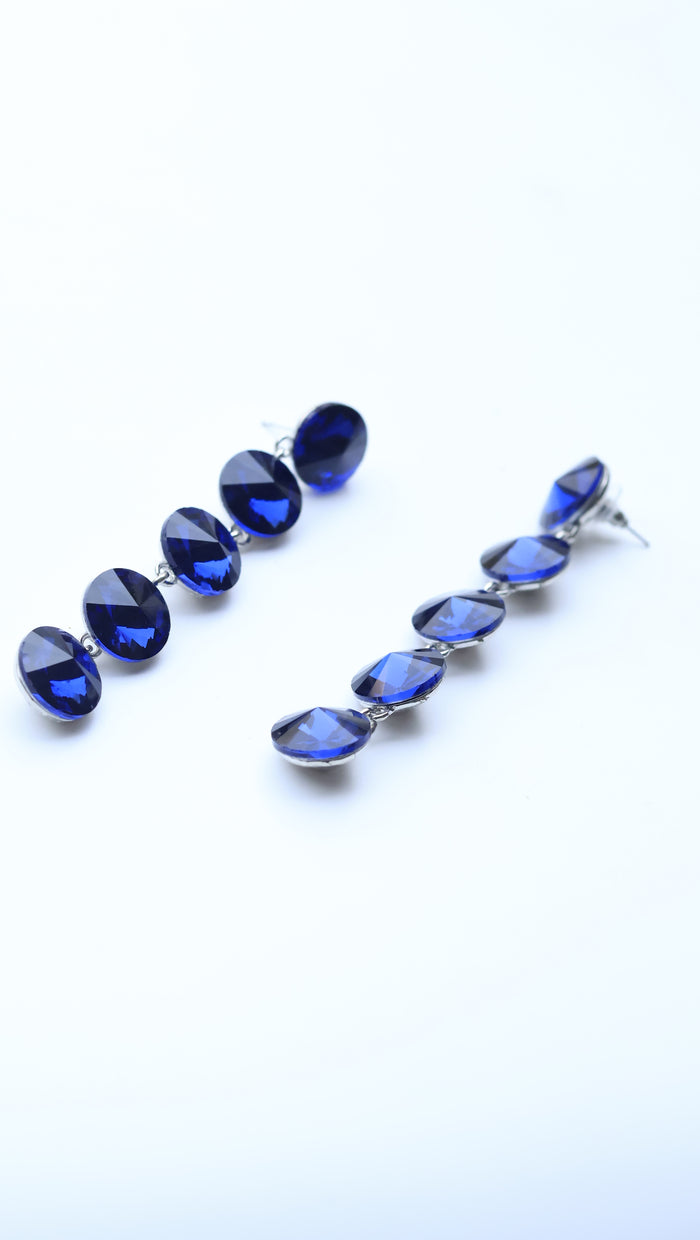 Marfa Swarovski Look Alike Drop Earrings
