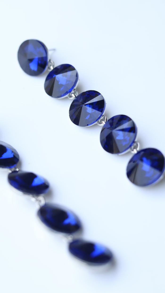 Marfa Swarovski Look Alike Drop Earrings