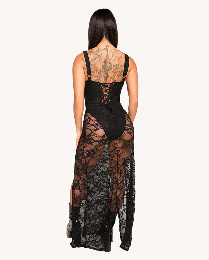 Midnight at the Mojave Maxi Dress