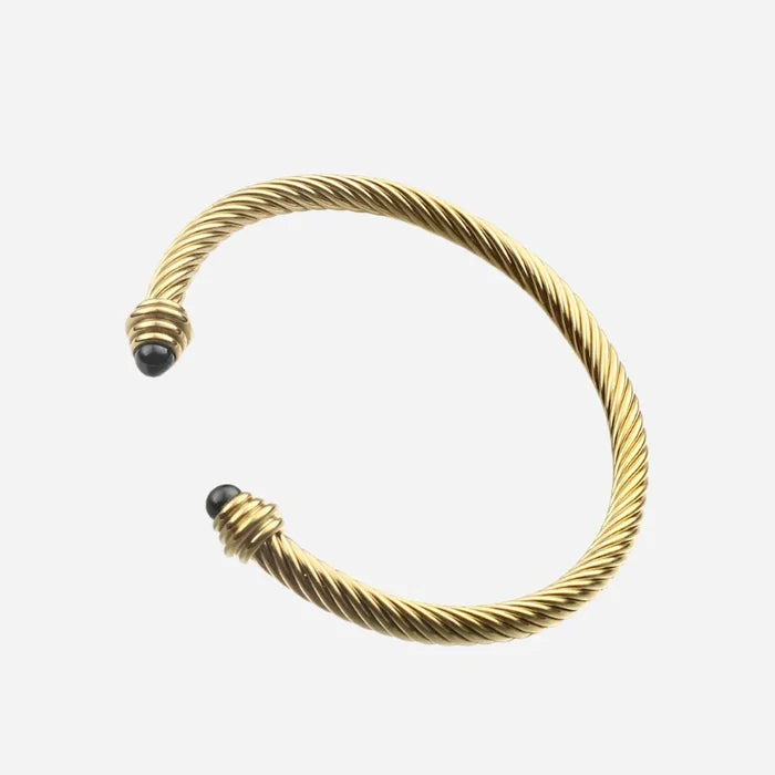 Gold with Black