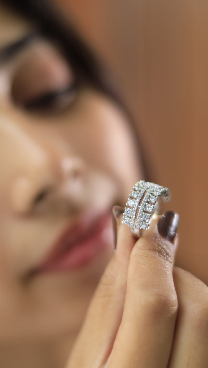 Moira Free Sized Adjustable AD Ring