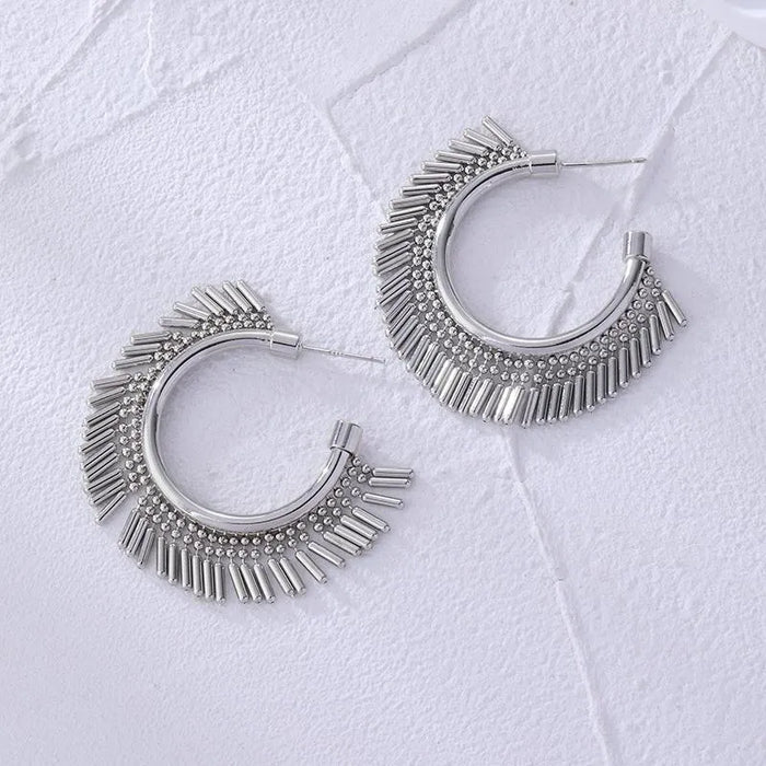 Montana Fringe Hoop Earrings | FINAL SALE