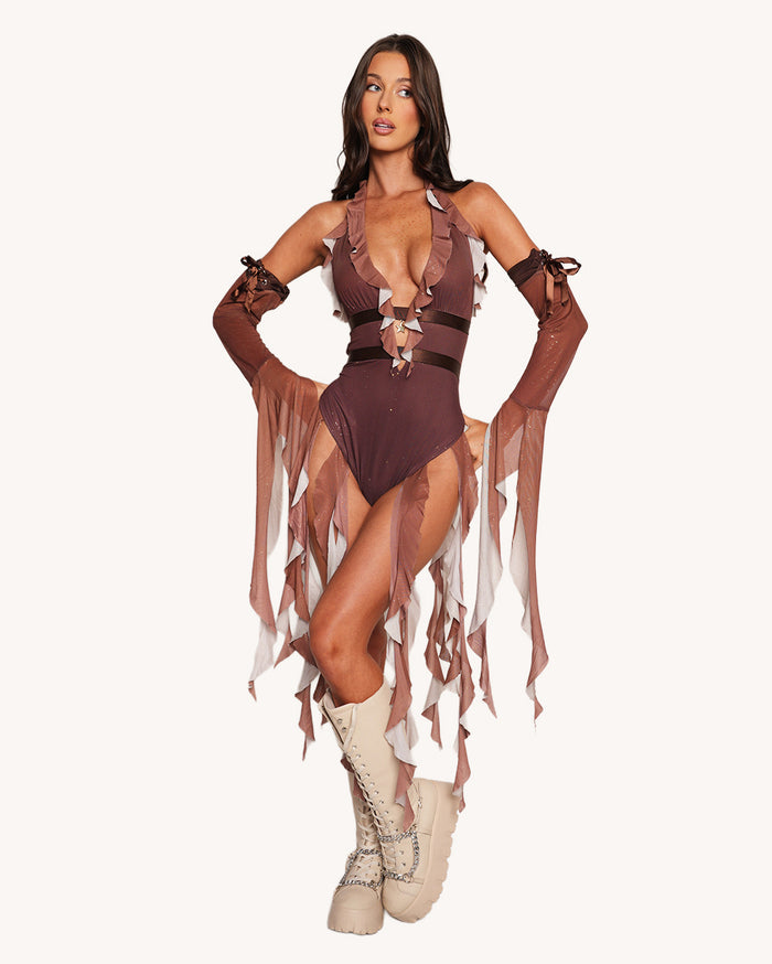 Mystic Woodland Bodysuit with Sleeves