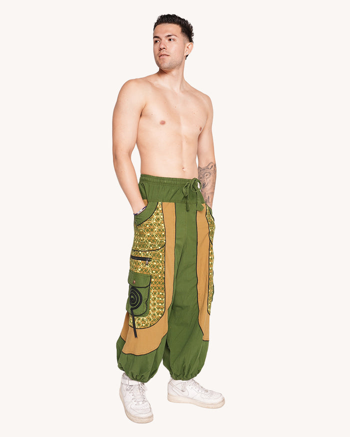 Nature Spirit Harem Pants-Men