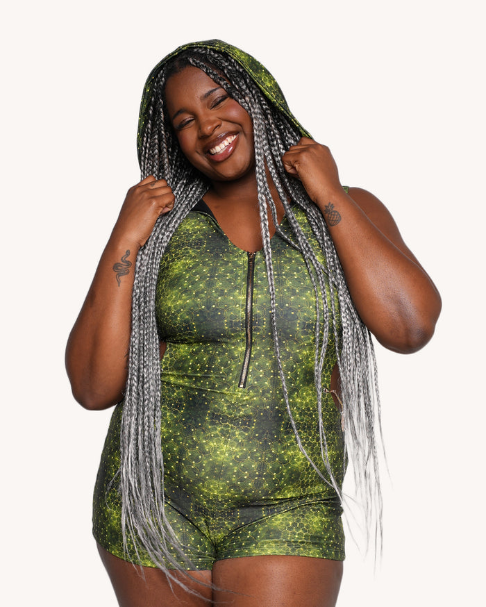 Nature Spirit Hooded Romper