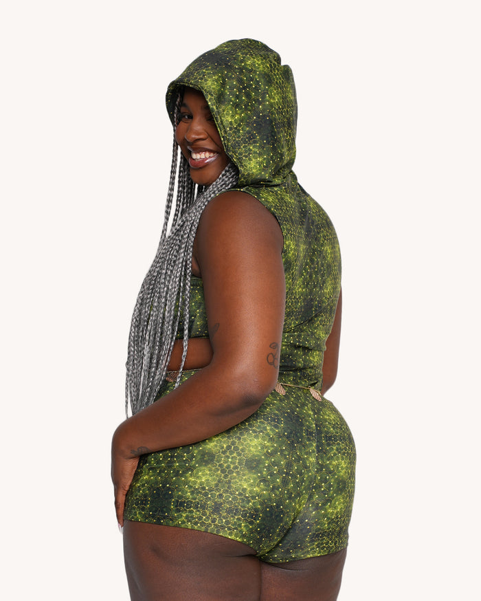 Nature Spirit Hooded Romper