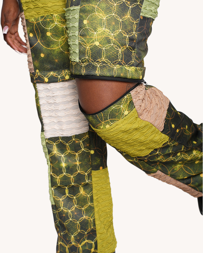 Nature Spirit Zip-Off Overalls