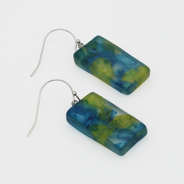 Navy Vega Earrings