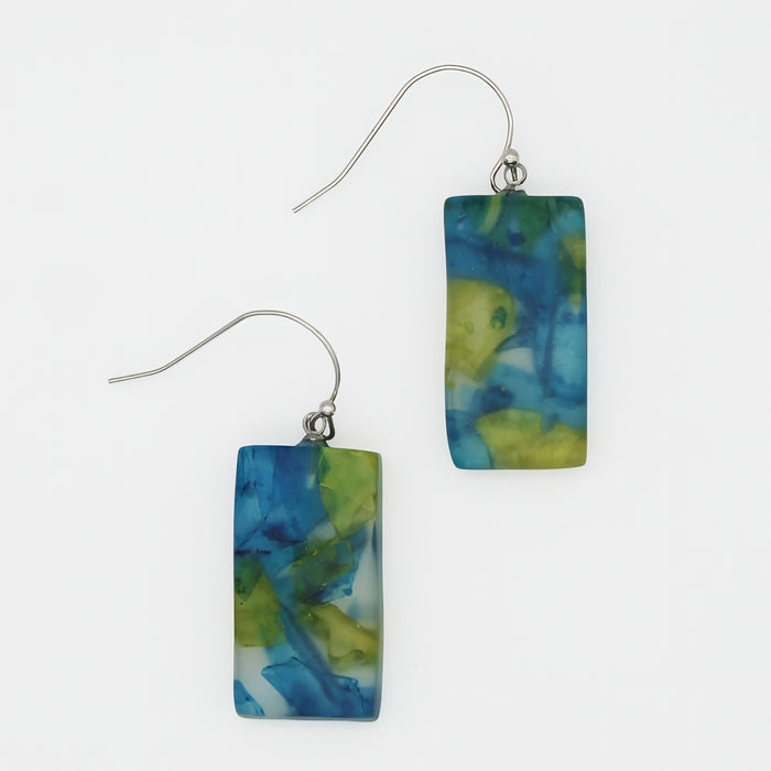 Navy Vega Earrings