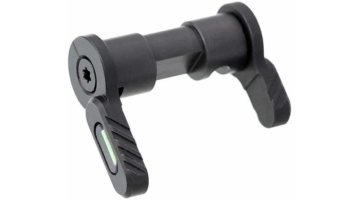 Night Fision AR-15 Front Sight Post Black Front Black Nitride