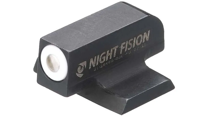 Night Fision Front Sight Ruger Max 9 White Front Black Nitride