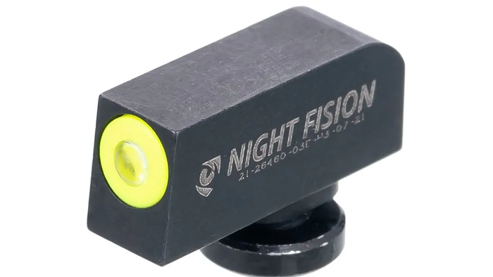Night Fision Front Sight Taurus G2c/G2/G3/TX22 Yellow Front Black Nitride