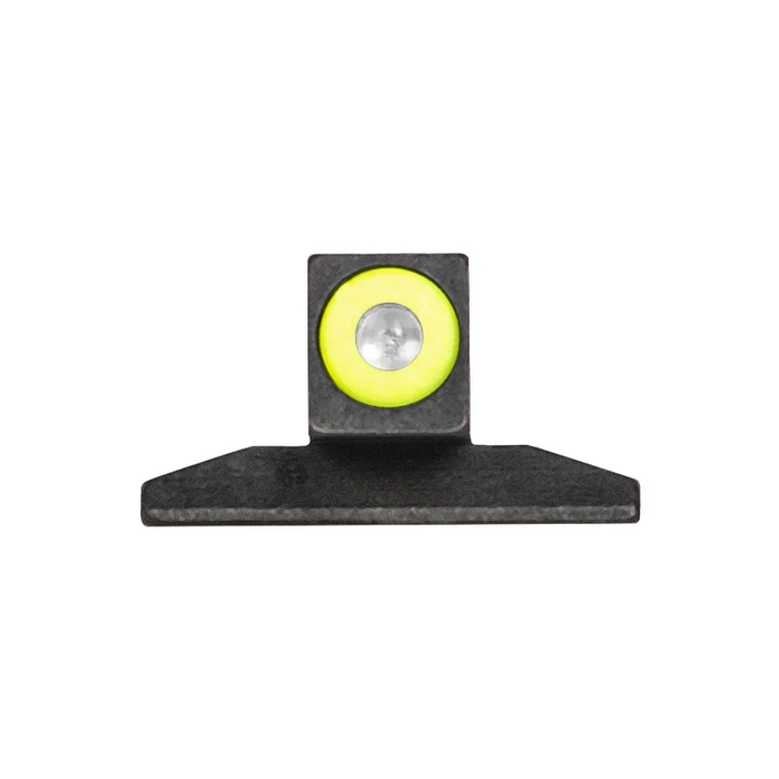 Night Fision Night Sight Set 1911 Yellow Front U Notch Blank Rear Black Nitride