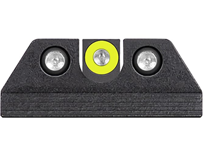 Night Fision Night Sight Set FN 509 Orange Front U Notch Rear Black Nitride