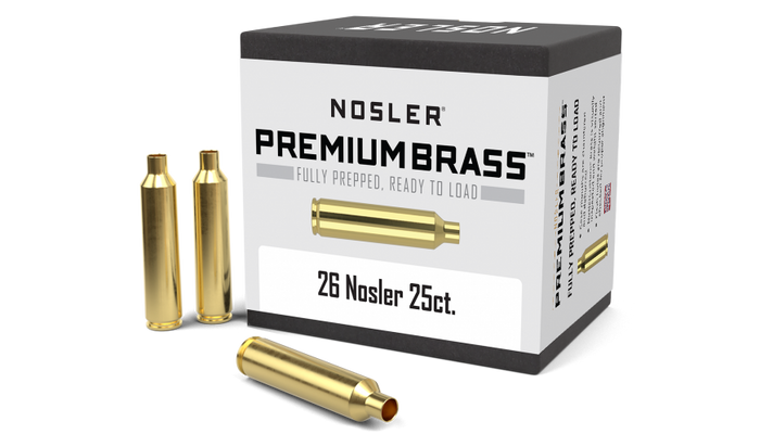 Nosler 26 Nosler Brass 25 Count