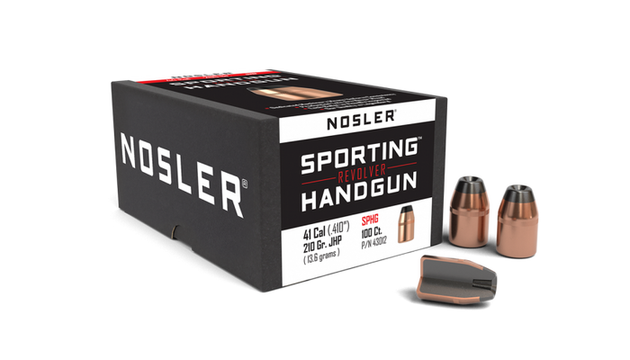 Nosler .410 Diameter 210 Grain Jacketed Hollow Point 100 Count Bullets