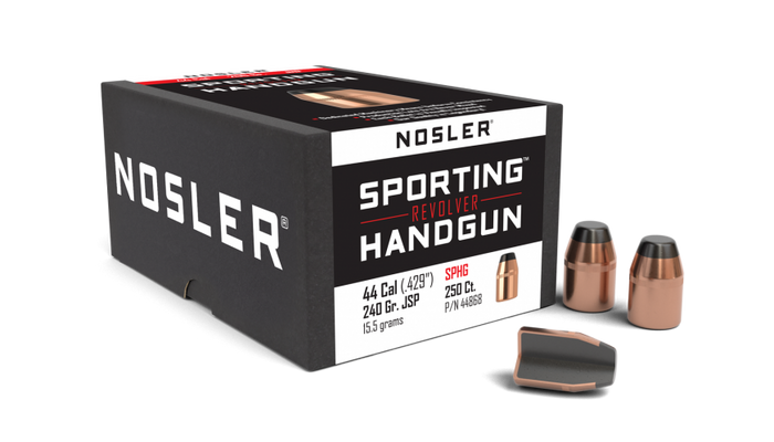 Nosler .429 Diameter 240 Grain Jacketed Soft Point 250 Count Bullets