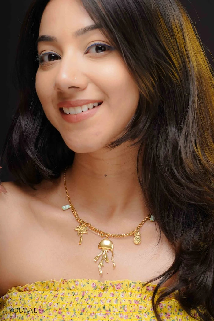 Octo Statement Anti Tarnish Neckpiece