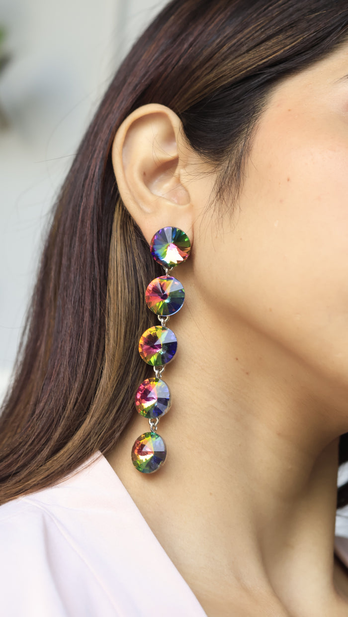 Orlagh Swarovski Look Alike Earrings