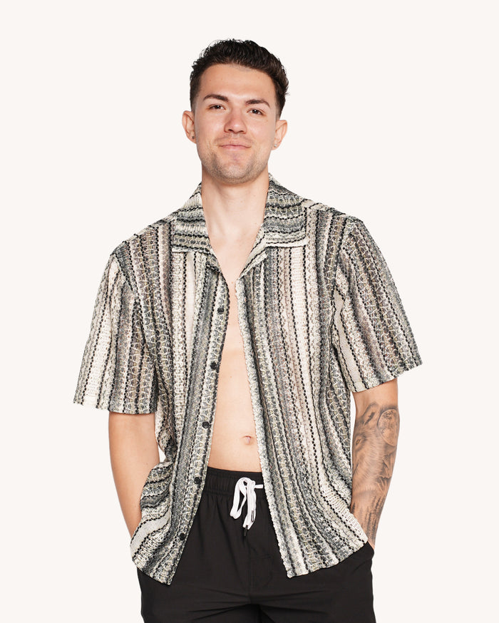 Palm Desert Dream Men's Camp Shirt