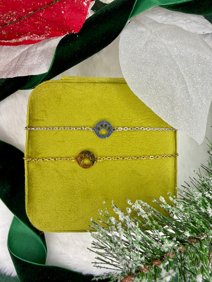 Paw Print Bracelet