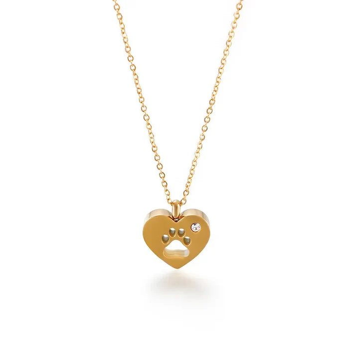 Paw Print Necklace