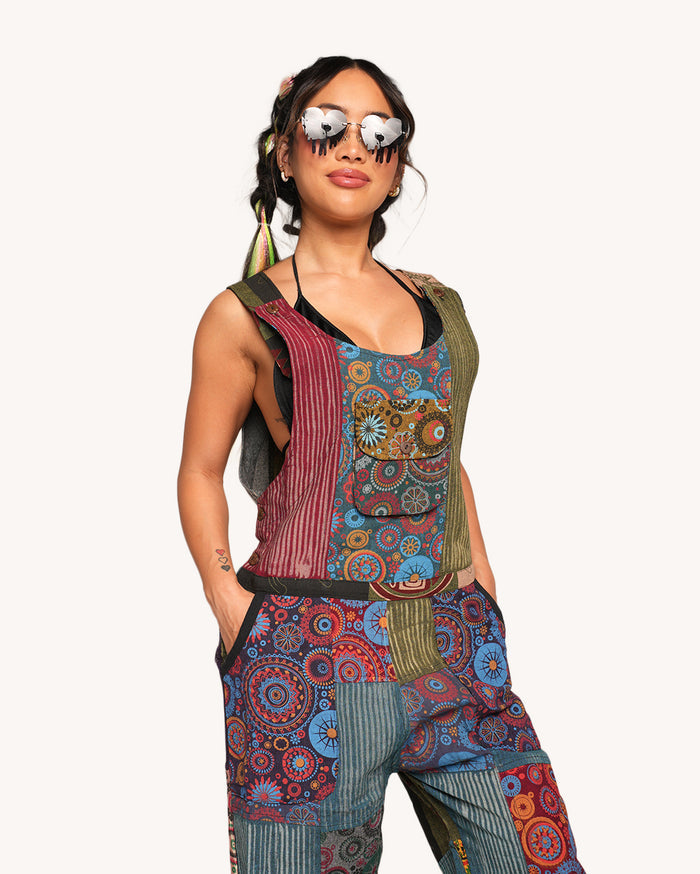 Peace, Love, and Vibes Overalls