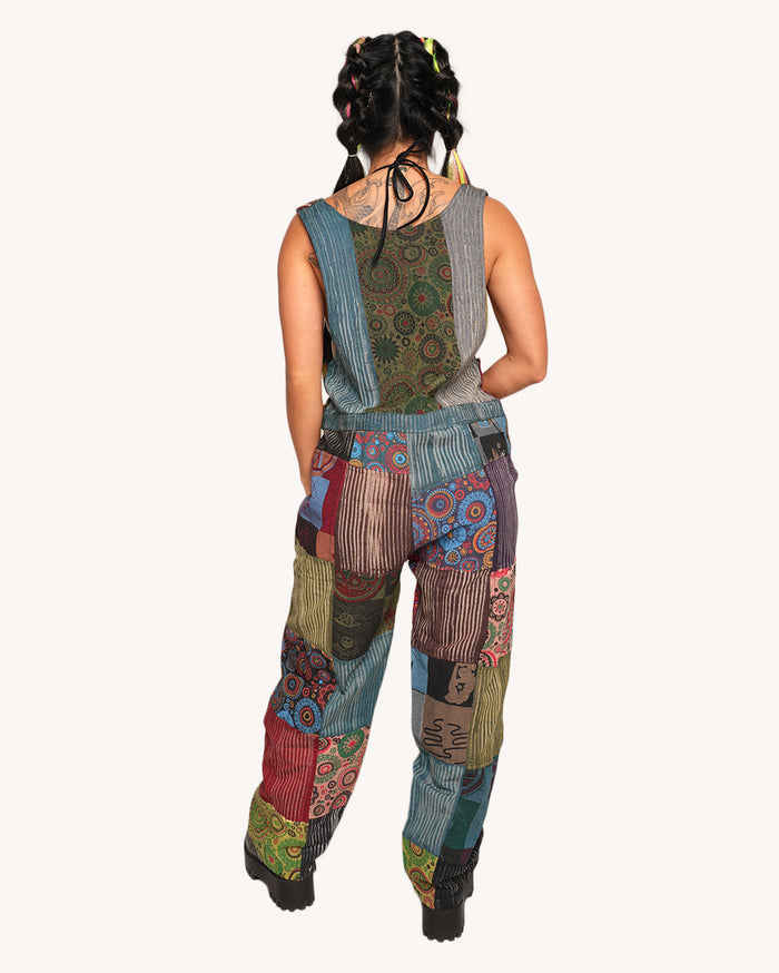 Peace, Love, and Vibes Overalls