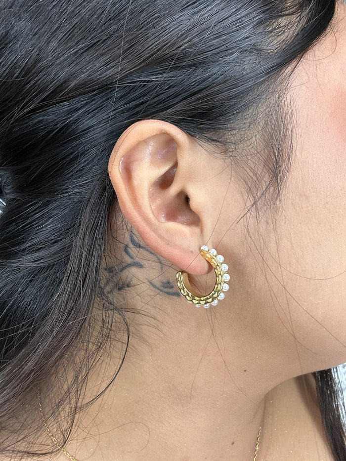 Perla Hoops | FINAL SALE