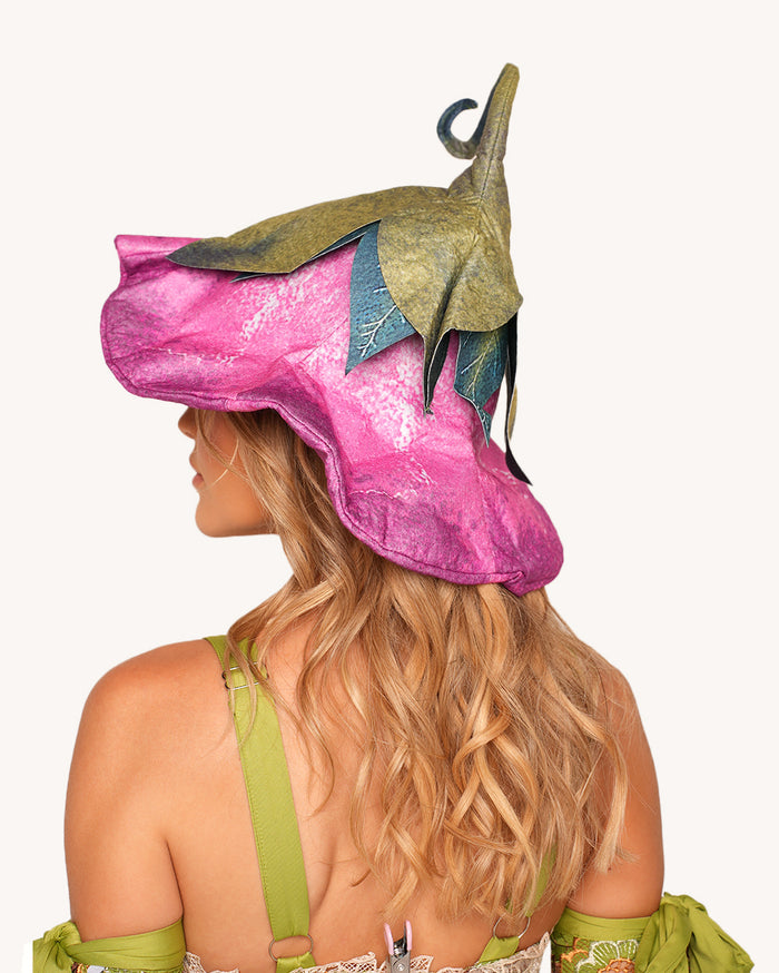 Pink Twilight Flower Hat