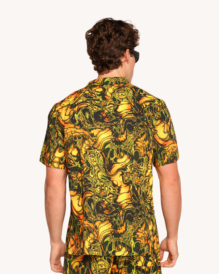 Planet Swirl Camp Shirt