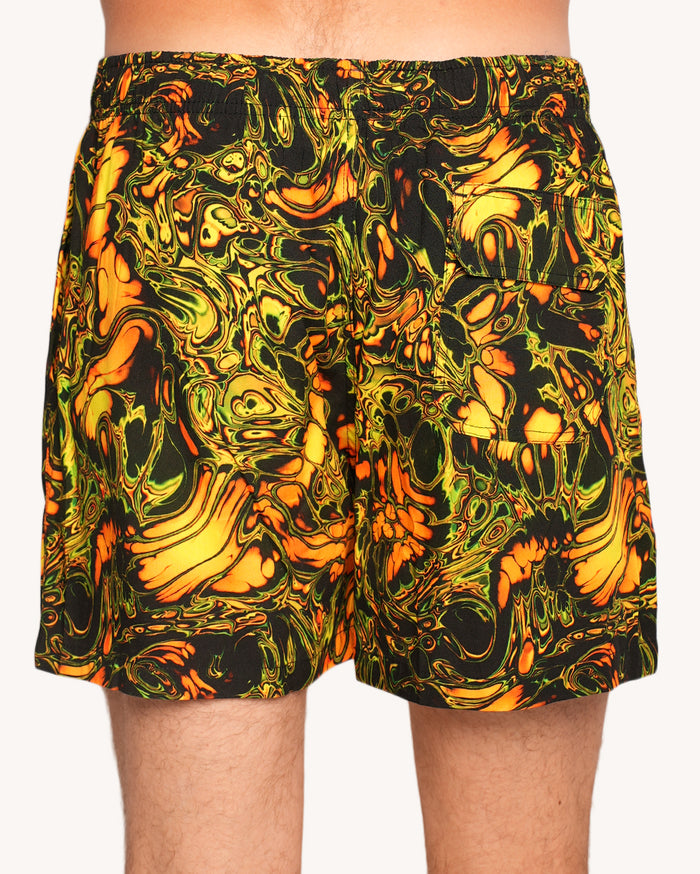 Planet Swirl Camp Shorts