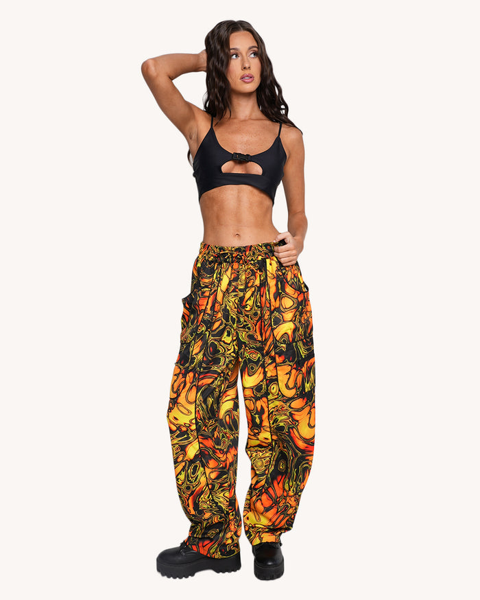 Planet Swirl Unisex Harem Pants
