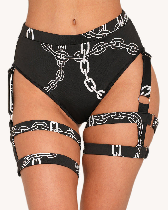 Power Surge Reflective Garter Shorts