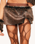 Prehistoric Babe Fur Skirt