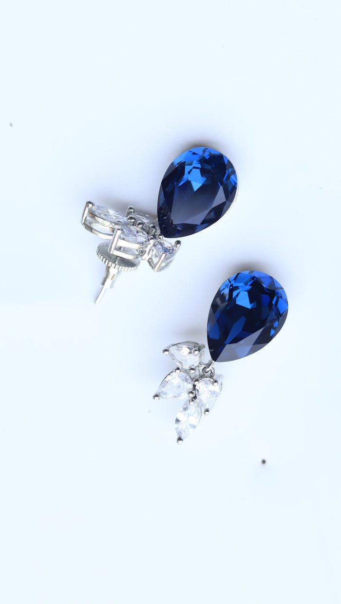 Rathna Swarovski Look Alike AD Earrings